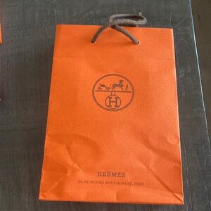 Hermes small gift bag